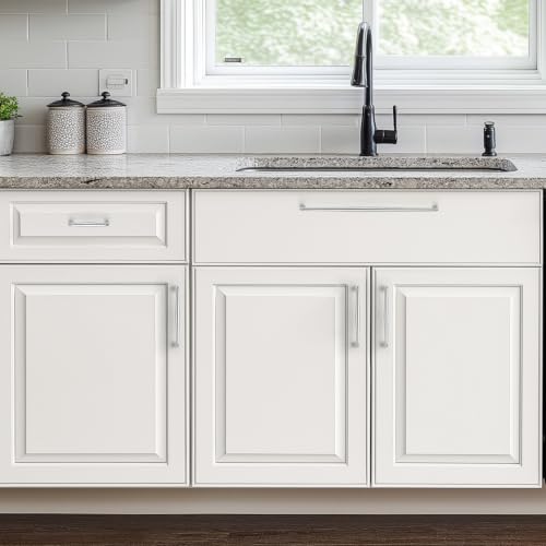 Image of Ravinte Polished Chrome Cabinet Handles Solid Handles,12-3 /5 Inch,20 Pack