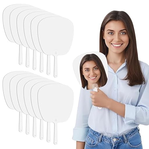 12 Piezas Abanicos para Sublimación, Caras Personalizadas de Doble Cara con Mango Extraíble, Abanicos de Fotos Grandes para Cumpleaños, Boda, Graduación, Fiestas y Despedidas | Ya disponible en tu tienda friki favorita! En mundofriki.es! 12 Piezas Abanicos para Sublimación, Caras Personalizadas de Doble Cara con Mango Extraíble, Abanicos de Fotos Grandes para Cumpleaños, Boda, Graduación, Fiestas y Despedidas | Ya disponible en tu tienda friki favorita! En mundofriki.es!