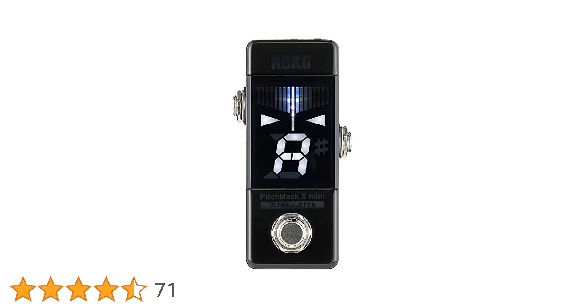 KORG Pitchblack X mini（箱付き） Amazon.com: Korg Pitchblack X Mini Chromatic Guitar Pedal