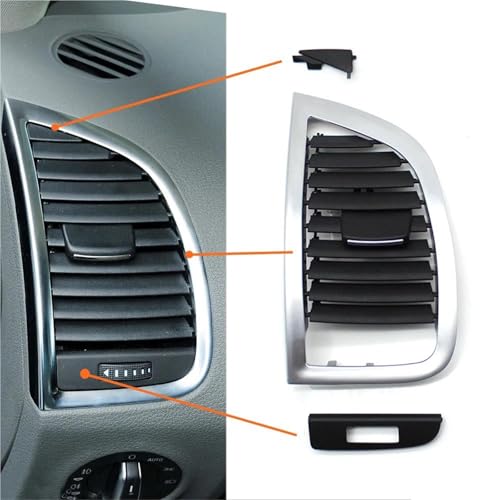Grille ventilation climatisation Q7 panneau avant droit de qualité supérieure ABS 4L0820902