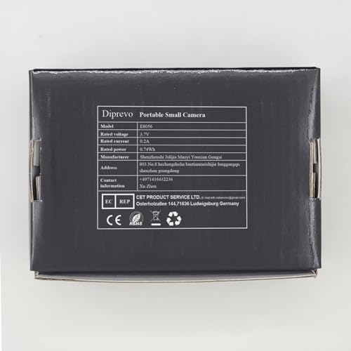 Mini fotocamera con scheda SD da 32 G, HD 1080P