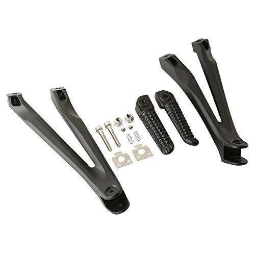 XMT-MOTOR Arrière Repose-pieds de Moto Passager Adapté pour Yamaha YZF-R1 2004-2008 Cover
