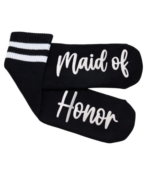 Image of Funky Junque Bride Crew Socks, Bachelorette Wedding Party Gift