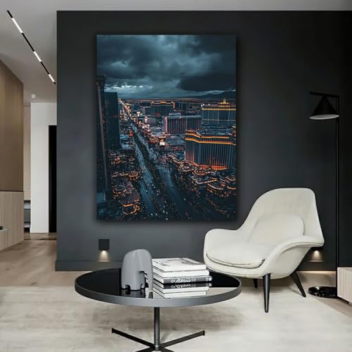 Tableau moderne de bâtiments CUDAOO pour raviver un mur terne ou vide - 3