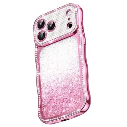Coque iPhone 17 Air rose transparente avec protection de caméra intégrée