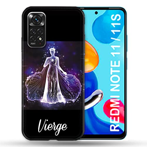 Cokitec Blank Zodiac Sign 2 Case for Xiaomi Redmi Note 11 / 11S, Multicolored