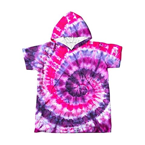 Chickwin Tie Dye Hooded Towel for Kids Cover