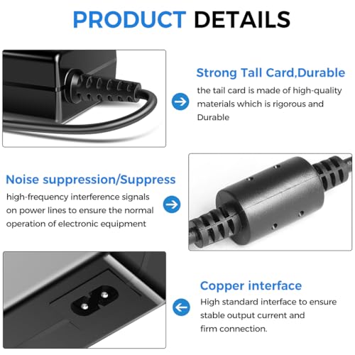 Image of 87W Car Fridge Freezer Cord Compatible with Euhomy CFC-18 Alpicool ARB ICECO Setpower Aspenora JoyTutus Ausranvik AstroAI Kalamera Bodega AONI Wagan Paffenery Magira Costway Engel Newair Lexus