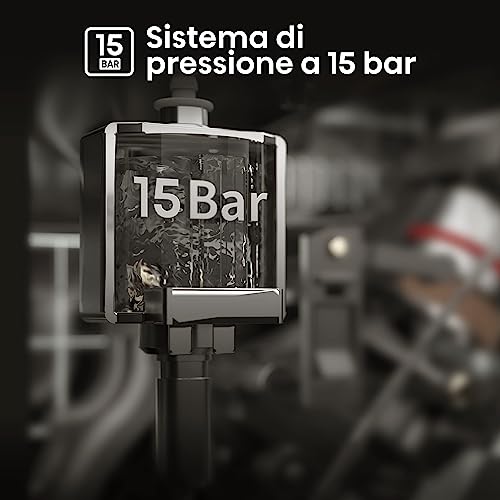 Hisense HESCM15DBK machine à café Manuel Machine à expresso 1 5 Neuf - vue 9