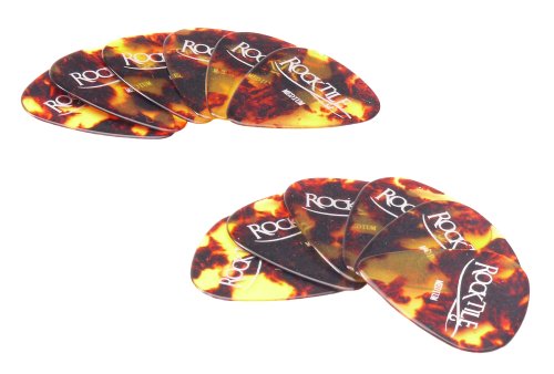 Rocktile Picks 12 Pieces Classic Medium