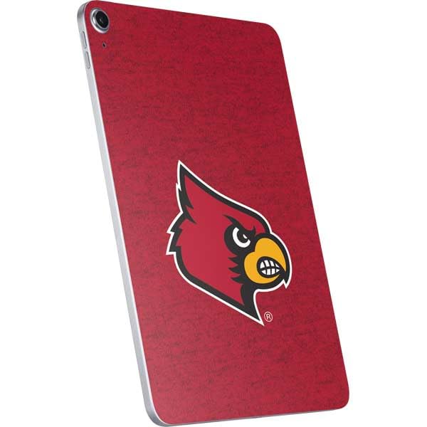 Skinit Decal Tablet Skin Compatible with iPad 11th Gen (2025) - Officially Licensed University of Louisville Red Background Design