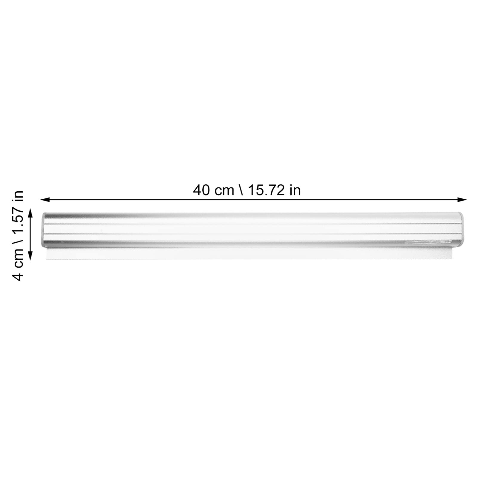 Alipis Aluminium-Schiebe-Scheck-Rack Quittungs-Ticket-Rechnungs-Clip-Rack-Halter-Küchen-Rechnungs-Bestell-Laschen-Grabber-Display-Schiene Für Restaurant-Büro-Cafés-Kneipen-Bars