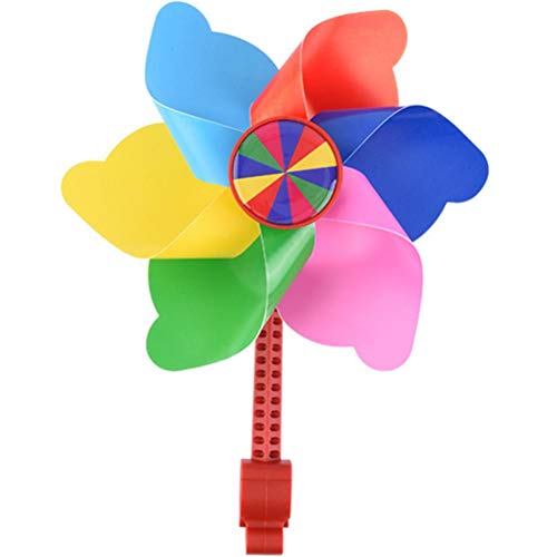 POXIAO Manillar de Bicicleta para niños, Molinillo de Flores para niños, Manillar de Bicicleta, Molinillo de Viento, decoración para Scooter de Bicicleta para niños