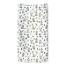 Tropical Safari Green Leaves Baby Changing Pad Covers for Boys Girls Elephant Leopard Giraffe Hippo Fitted Change Table Covers Mats Jungle Animals Soft Diaper Change Table Sheets 32''×16''