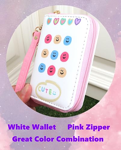 Aacks AACKS22 Smile Coin Purse Happy Face Wallet Girls Small Wallet Happy Kids Wallet thumb #4