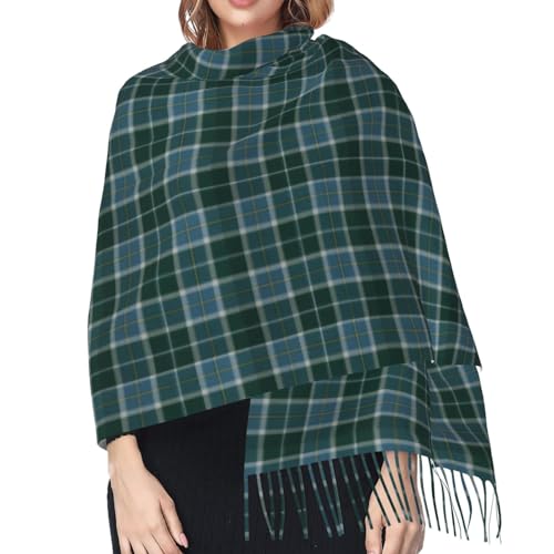 St Patrick Light Weight Tartan Imitation Cashmere Tassel Scarf Winter Scarf Autumn Softest Classic Warm4