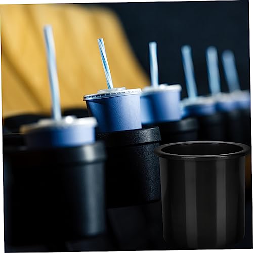 Portavasos empotrado para sofá reclinable negro pack 2 miniatura 6