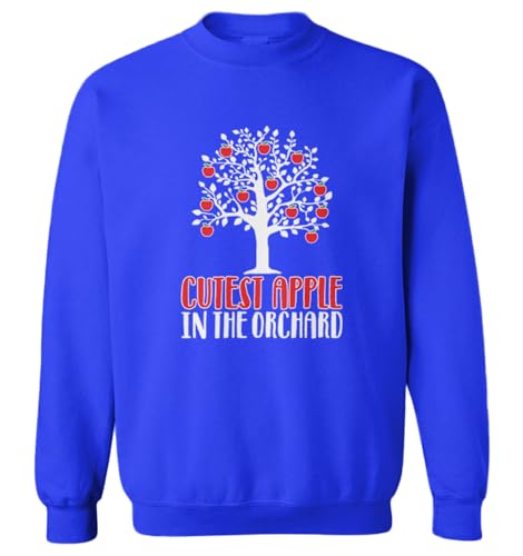 Cutest Apple in The Orchard - Picking Toddler Fleece Crewneck Sweater