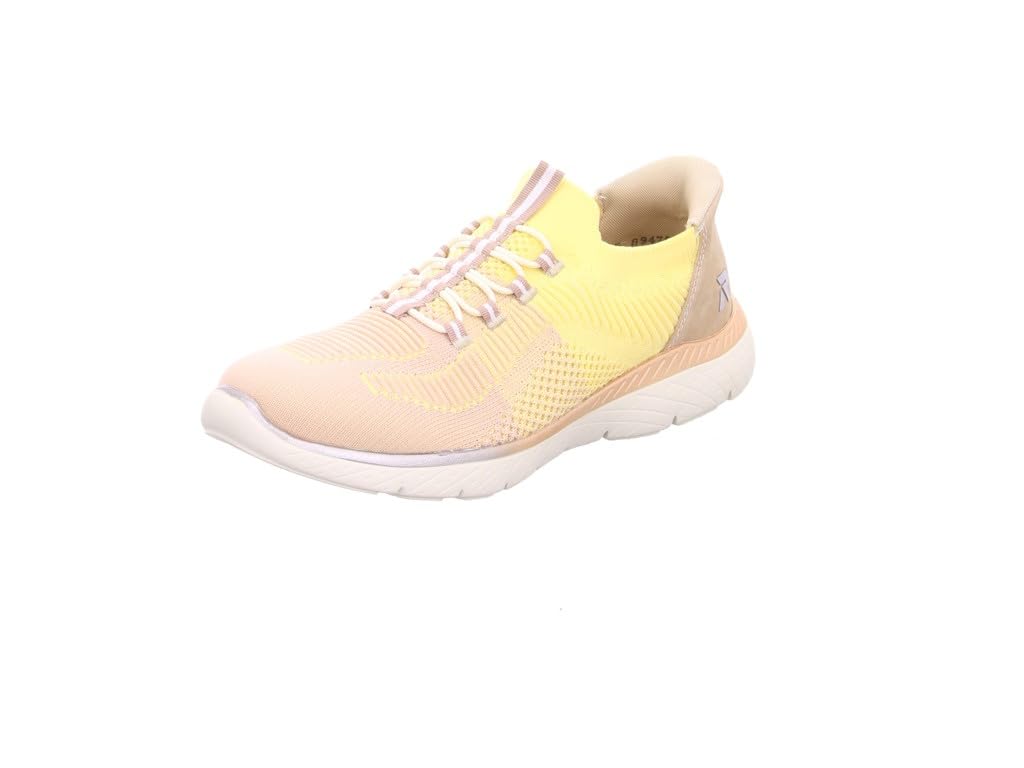 Rieker Women's Slippers in Yellow, Yellow 68, 7.5 UK