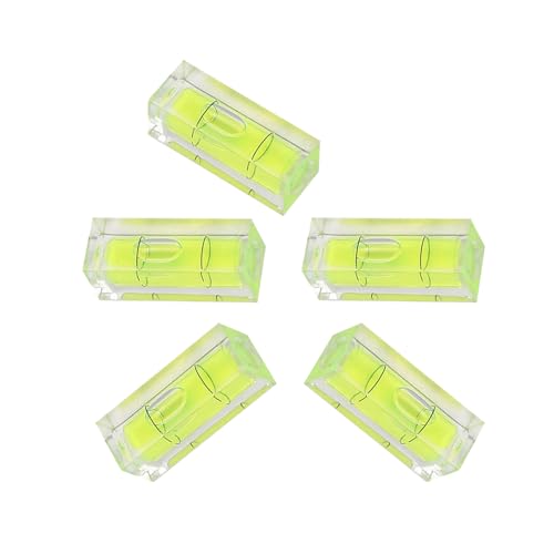 5 Stücke Mini Wasserwaage, 15 * 15 * 40MM Präzisions-Bubble Level, Spirit Level für Camping, Wohnwagen, Wohnmobil, Kamera-Ausrüstung 5 Stücke Mini Wasserwaage, 15 * 15 * 40MM Präzisions-Bubble Level, Spirit Level für Camping, Wohnwagen, Wohnmobil, Kamera-Ausrüstung