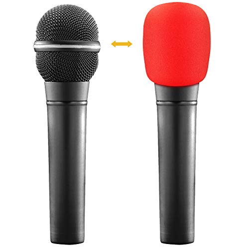 Chromlives Colorful Microphone Cover Microphone Windscreen Foam Cover Top Grade 10 Pack #TOP3