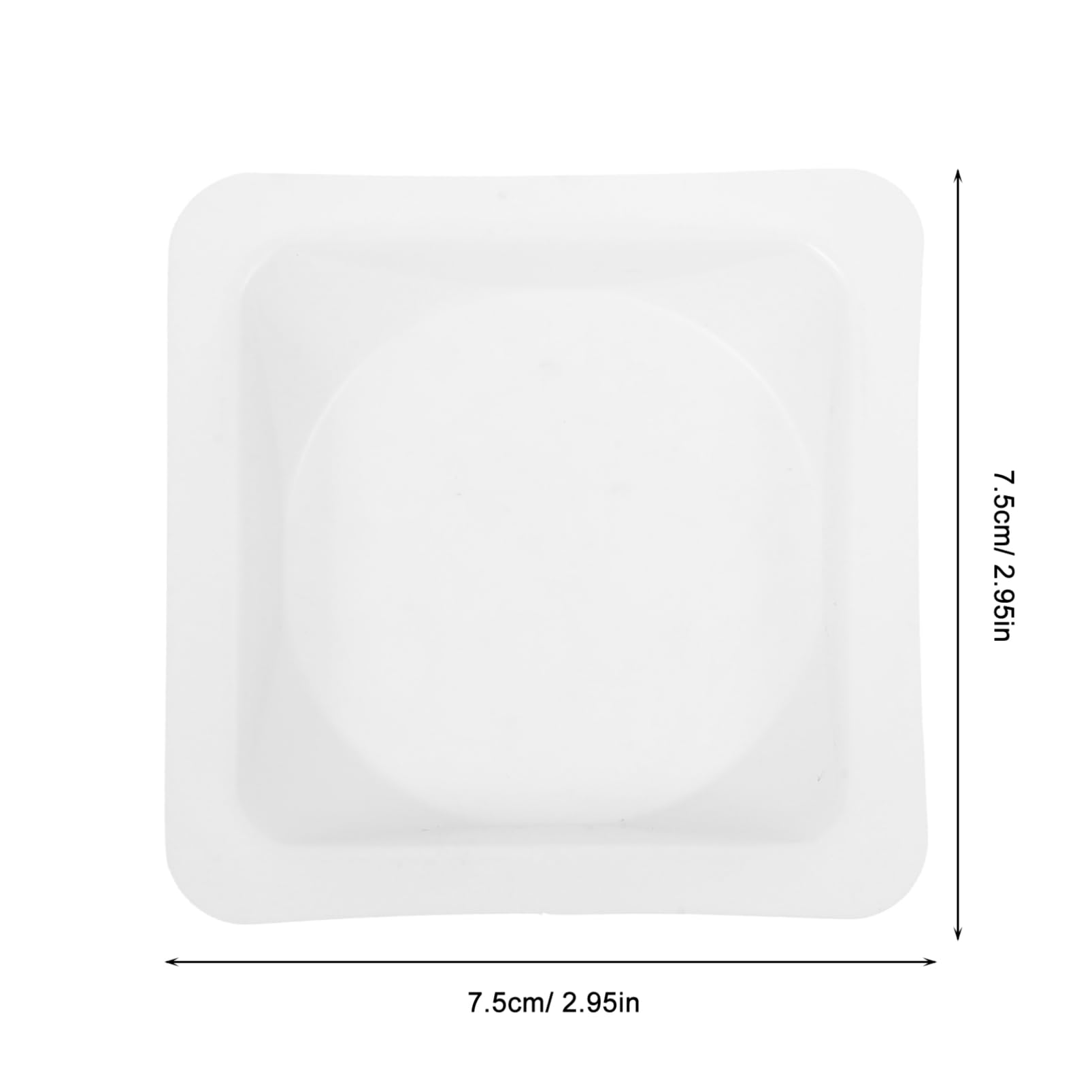 OUNONA 100 Pcs Weighing Weighing Plates for Laboratory Lab Weigh Boats Weighing Dishes for Laboratory Liquid Weight Trays Weighing Boats for Laboratory Powder Weight Boats Plastic