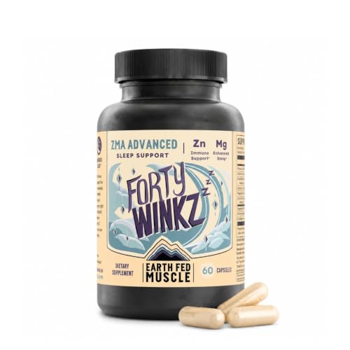 Earth Fed Muscle Forty Winkz ZMA Sleep Support