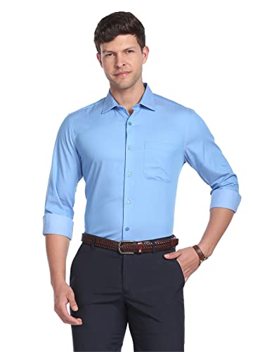 Image of Arvind AD Men Regular Fit Formal Shirt