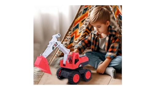 Image of Large SizeJCB Excavator Toy for Kids | 40cm Heavy Duty Construction Vehicle with Big Bucket & Moving Arm | Realistic Outdoor Digger Play Toy for (Multicolor)