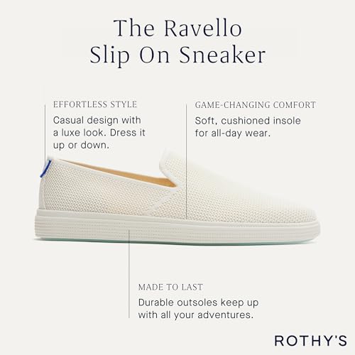 Rothy's The Ravello Slip On Sneaker, Men's Casual Fashion Shoes, Made from Recycled Plastic Bottles & Machine Washable3