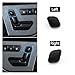 NXDJJEIK Car Fit for Seat Adjustment Switch Button Headrest Button Fit for Benz C GLK E Class W204 C204 X204 GLK204 W212 W207 W166 Seat Adjust Button Switch(Black R)