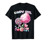 Candy Girls Dress Halloween Costume Girls Treat Lover T-Shirt