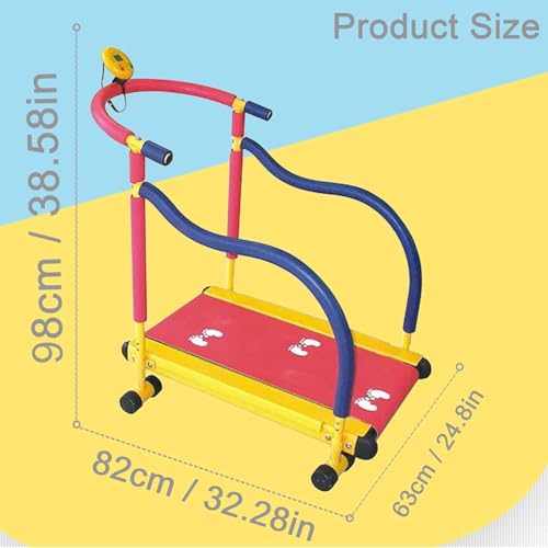 Image of Kids Fitness Treadmill with Wide Running Surface & Led Display, Perfect for Beginner Exercise, Ideal for Boys & Girls' Home Workouts