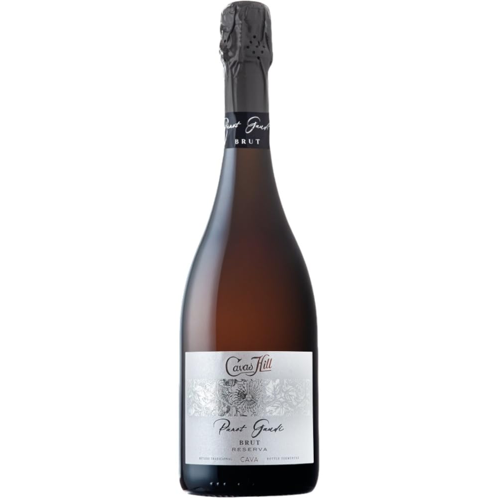 Cavas Hill Pack Regalo Premium, Panot Gaudi Brut Nature y Brut Reserva, Cava del Penedès, Estuche Negro de Lujo, 2 Botellas