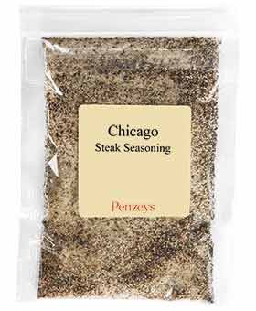 Chicago Steak Seasoning By Penzeys Spices 5.4 oz 3/4 cup bag Pack of 1
