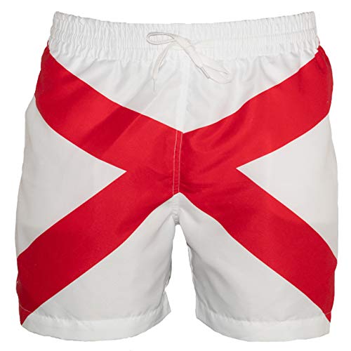 Meripex Apparel Alabama Swim Trunks: AL (Cheaper Than Chubbies) (Small, AL Swim)