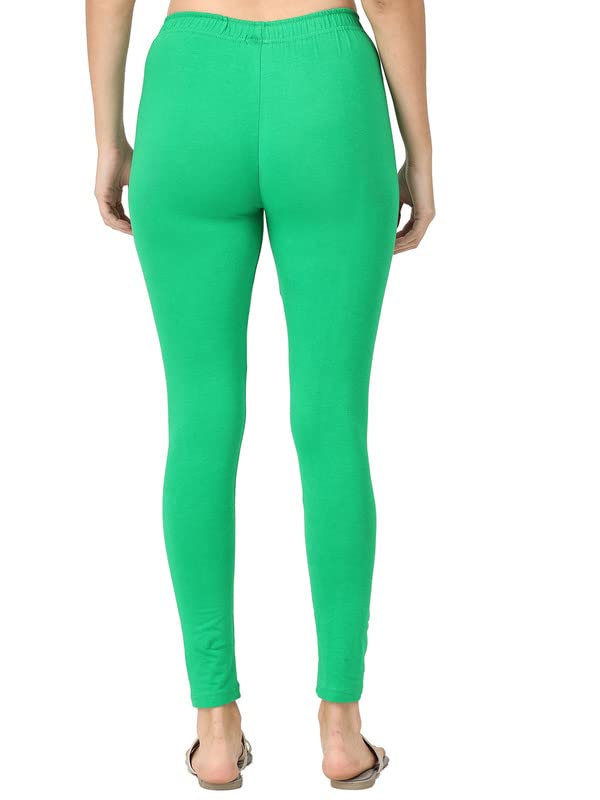 Image of Robinbosky Premium Stretchable Cotton Ankle Legging for Women | Suitable for Formal wear & Casual wear | High-End Elastic Makes The Leggings Squat Proof and Durable for Travel, Yoga, & Workout.