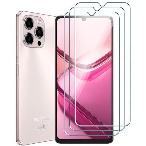 Xiangyun 3 Piezas Protector Pantalla para Doogee Note 58/Doogee Note 58 Pro Cristal Templado Transparente Ultra HD Protector Vidrio Protectora Película de Display Membrana