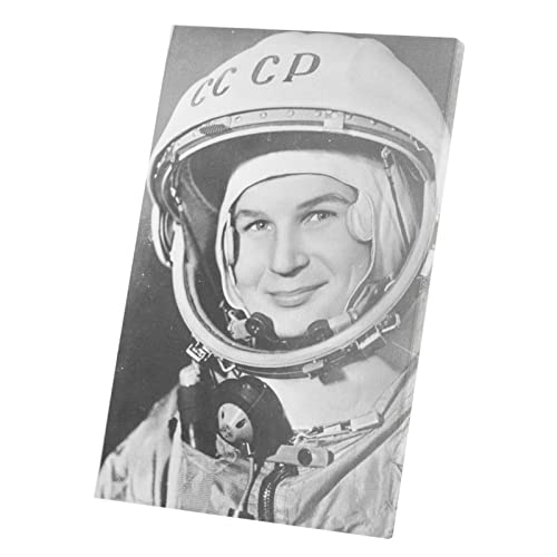 Toile Imprimée Valentina Terehkova Grand Tableau Déco Russe 60x92 cm