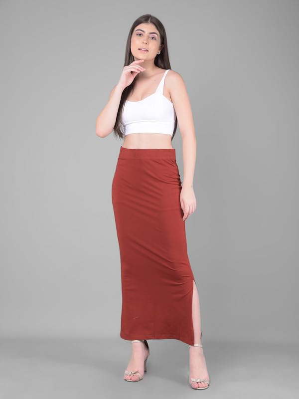 Image of Comfort Lady Women Cotton Blend Saree Shapewear /Saree Shapers Underskirt /Saree Petticoat
