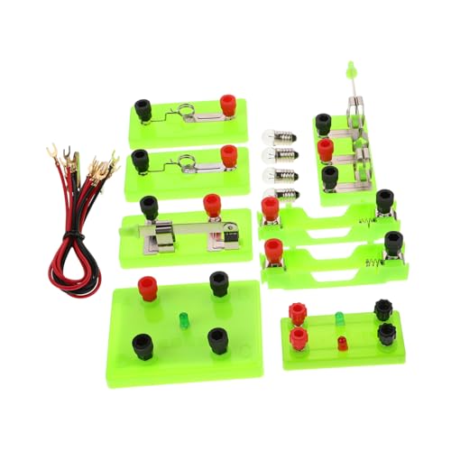 Gatuida Kit Elettrico per Esperimenti Stem Sicuro e Completo per Scuola Media e Superiore Materiale Didattico per Costruzione e Test Elettrici Classe