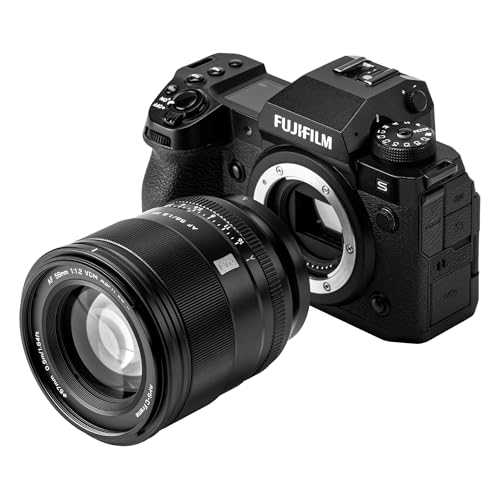 Image of VILTROX Pro 56mm f1.2 Fuji, AF 56mm f /1.2 XF for Fuji X Mount, Portrait Prime Lens for Fujifilm X-H2 X-T5 X-S20 X-T50 X-S10 X-T30 II X-A7 X-M5 X-T20 X-T2 X-E4