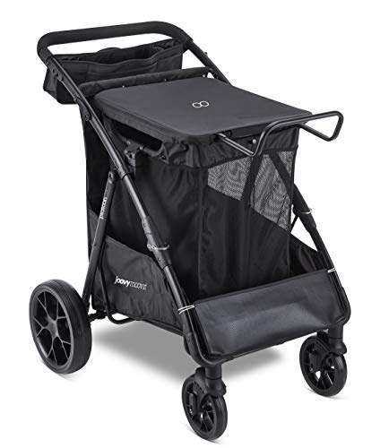 Hottest Sale Joovy Platoon Utility Cart, Large Shopping Cart, Beach Cart, Holds 155 lbs, Sports Gear Wagon, Removable, Reusable Mesh Bag, Black Super Cheap 🛒 Joovy Platoon Utility Cart, Large Shopping Cart, Beach Cart, Holds 155 lbs, Sports Gear Wagon, Removable, Reusable Mesh Bag, Black