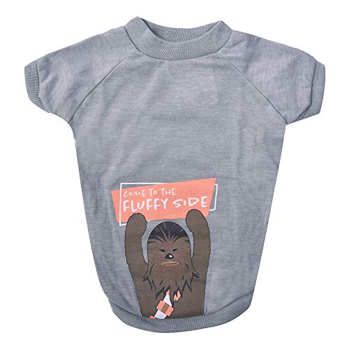 Star Wars Chewbacca Dog Tee | Soft, Cute, Comfortable Dog Clothing | Size X-Large