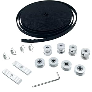 Anquora GT2 Zahnriemen Set, 5m + Zubehör