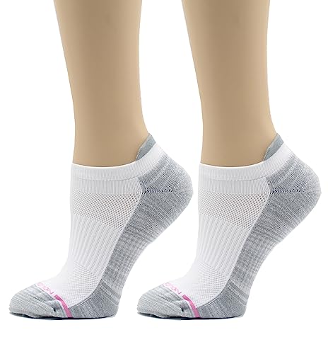 Dr. Motion womens 2pk Compression Low Cut Socks