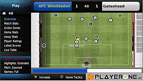 FOOTBALL MANAGER HANDHELD 2011 / Jeu console PSP - vue 6