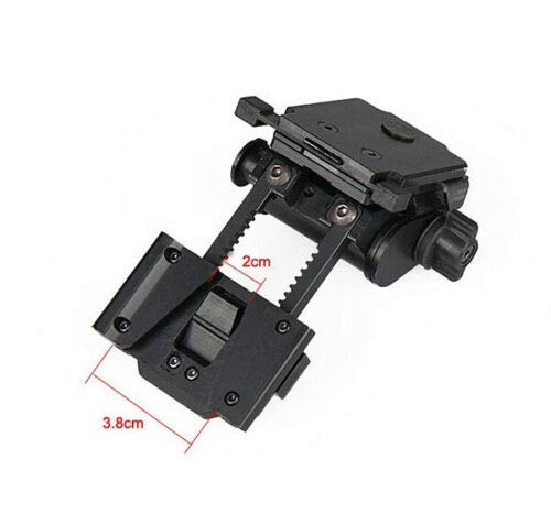 Tactical Wilcox L4G24 NVG Mount CNC - Soporte para casco para gafas de visión nocturna VS15 PVS18 GPNVG18