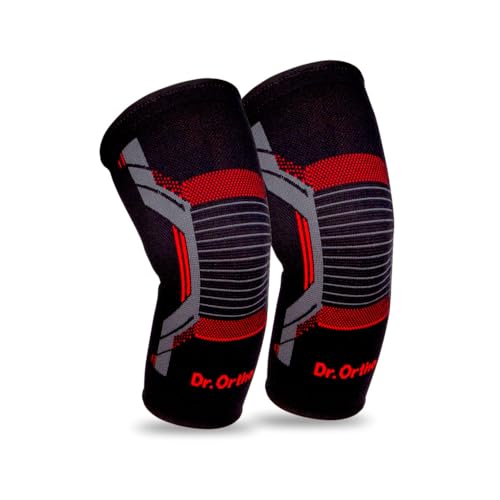 Dr.Ortho Sports Knee Cap Compression Support for Gym, Running, Jogging, Cycling Sports, Workout, Indoor & Outdoor Activities, Knee Brace, Knee Support For Knee Pain- For Men and Women - Medium