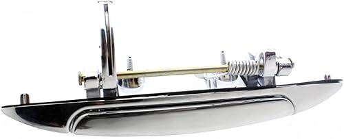 Miniatura 3 de Para Dodge Ram 1500 Manija de puerta trasera 2002 03 04 05 06 07 2008 | Todo cromado | Plástico